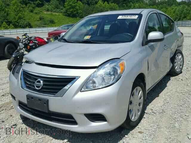 2014 NISSAN VERSA - VIN: 3N1CN7AP7EL811553 - Фото 2