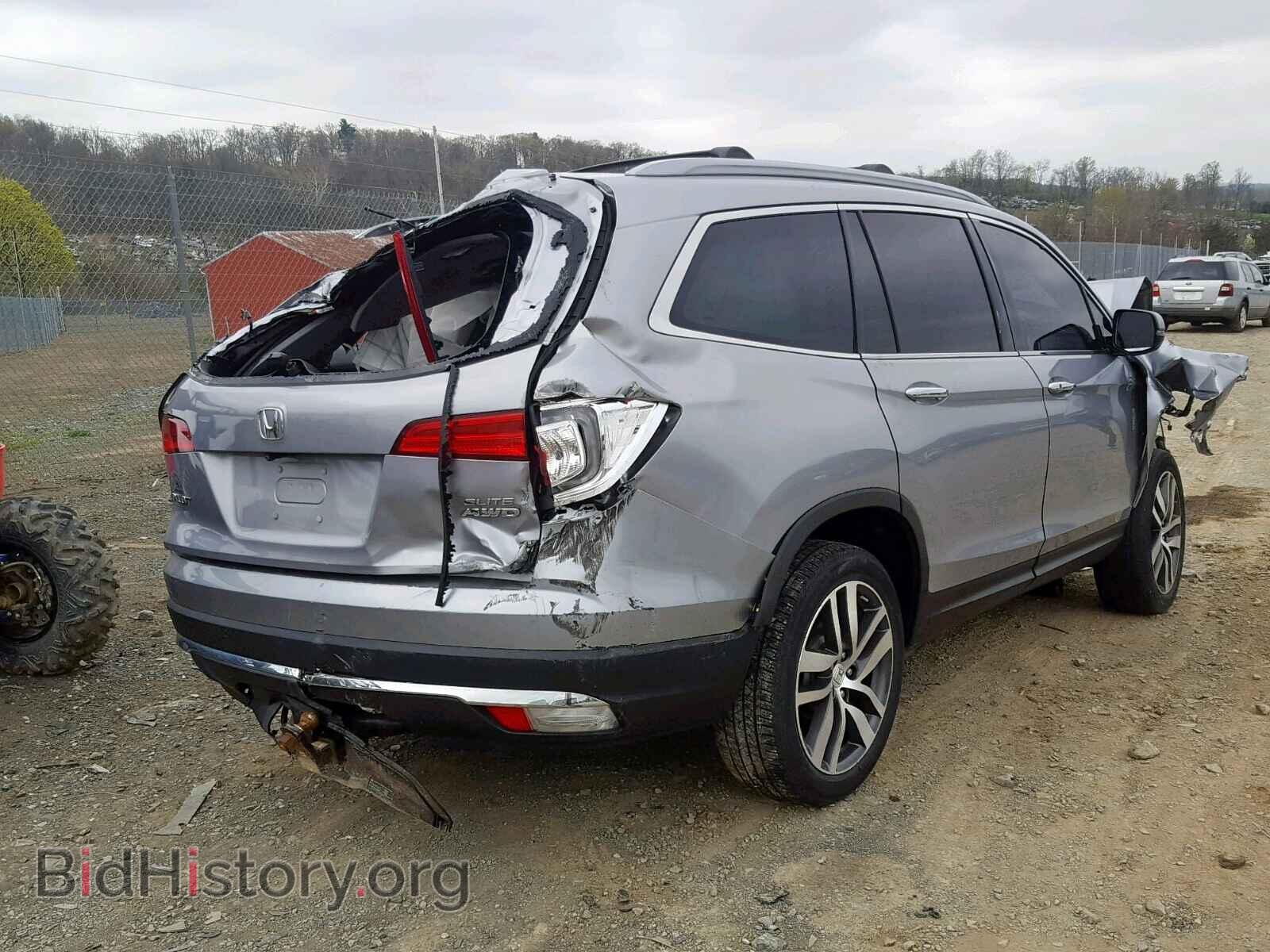 2016 HONDA PILOT ELIT - VIN: 5FNYF6H04GB073876 - Фото 4