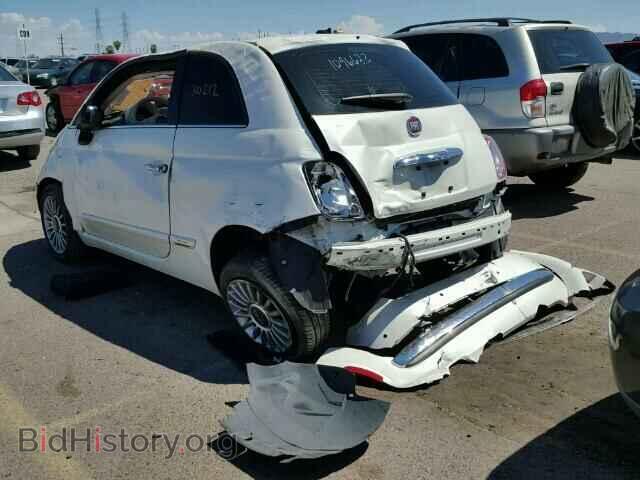 2012 FIAT 500 - VIN: 3C3CFFCR5CT348039 - Фото 3