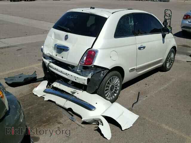 2012 FIAT 500 - VIN: 3C3CFFCR5CT348039 - Фото 4
