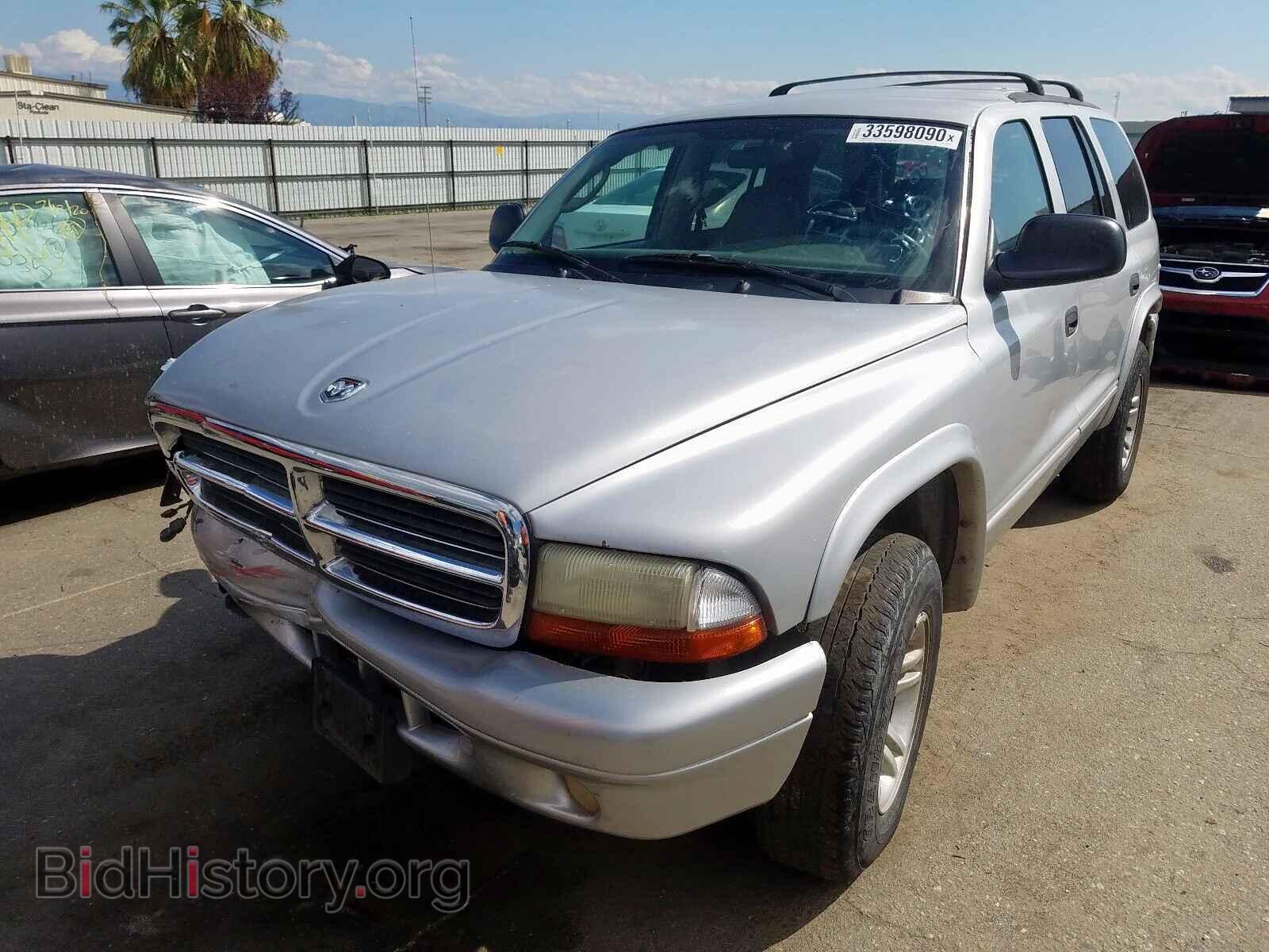 2002 DODGE DURANGO SL - VIN: 1B4HS48N82F151539 - Фото 2
