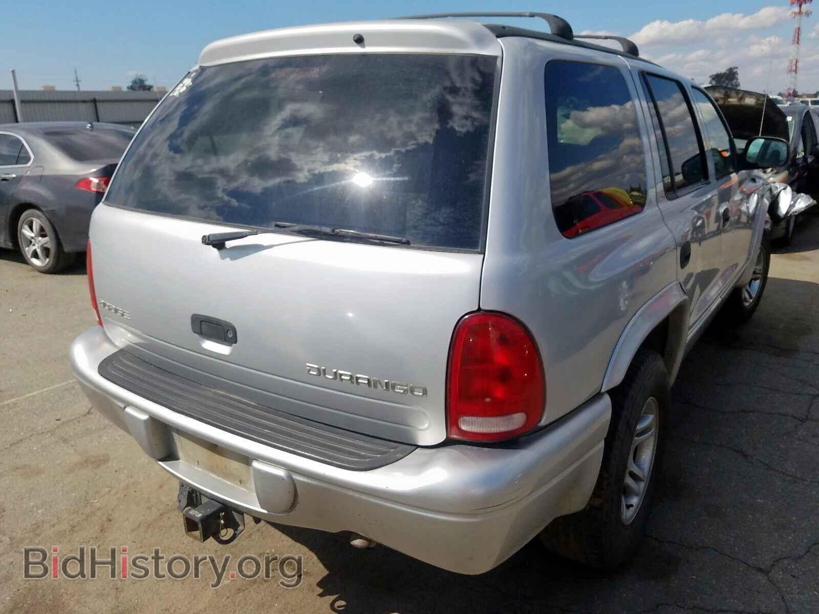 2002 DODGE DURANGO SL - VIN: 1B4HS48N82F151539 - Фото 4