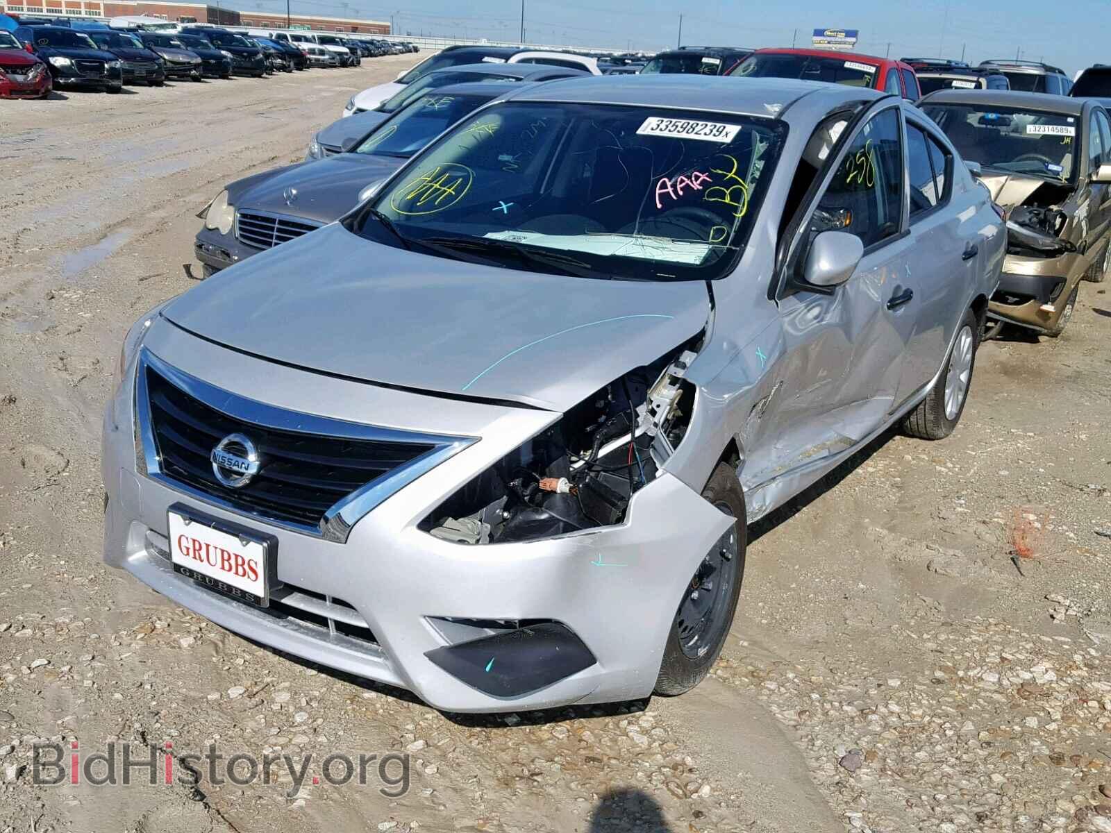 2019 NISSAN VERSA - VIN: 3N1CN7AP0KL813432 - Фото 2