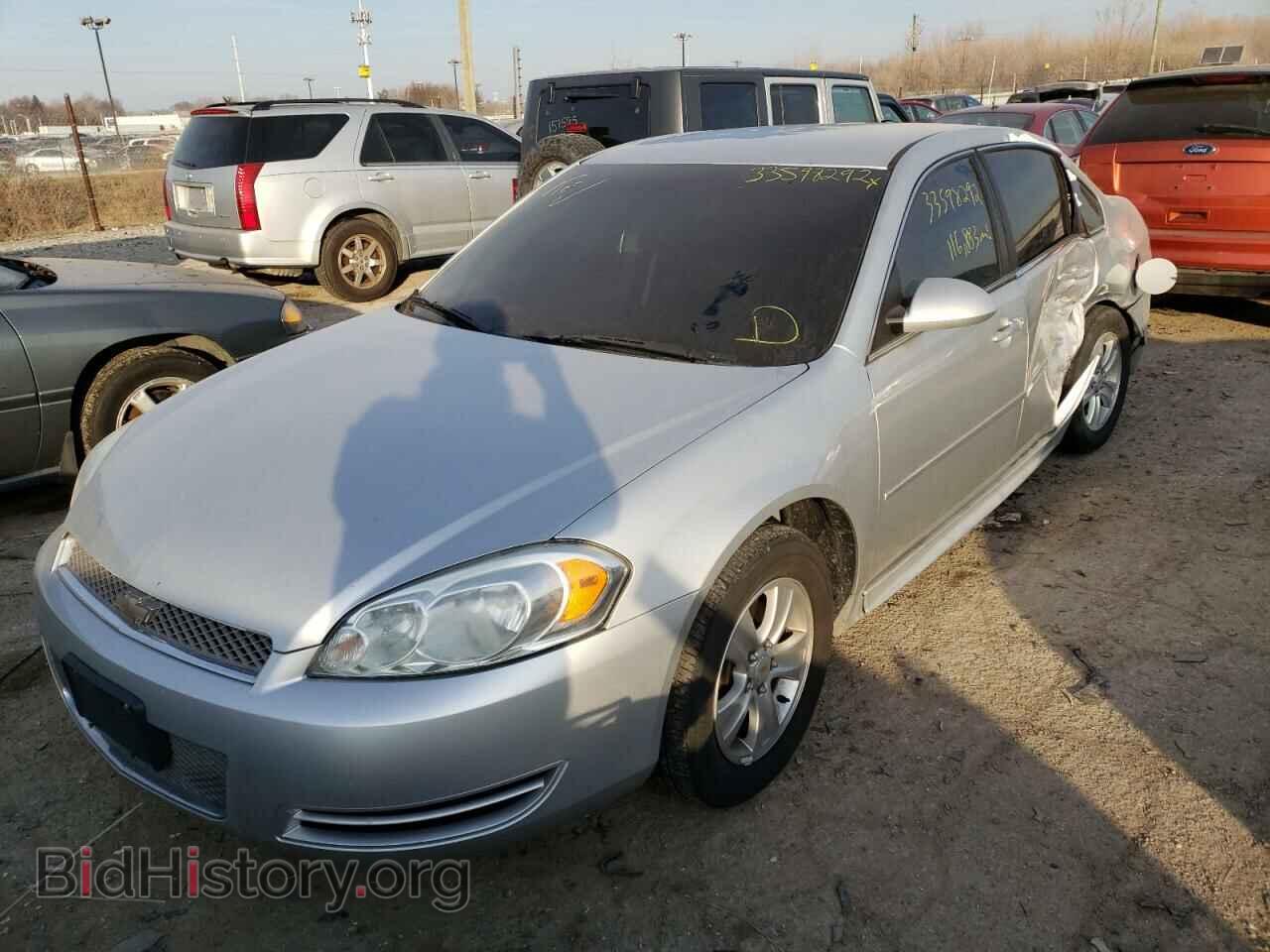 2013 CHEVROLET IMPALA - VIN: 2G1WF5E37D1232641 - Фото 2