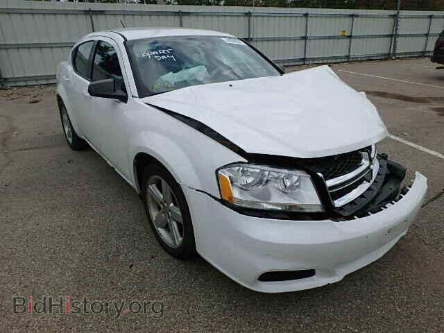 Фотография 1C3CDZAB1DN516869 - DODGE AVENGER 2013