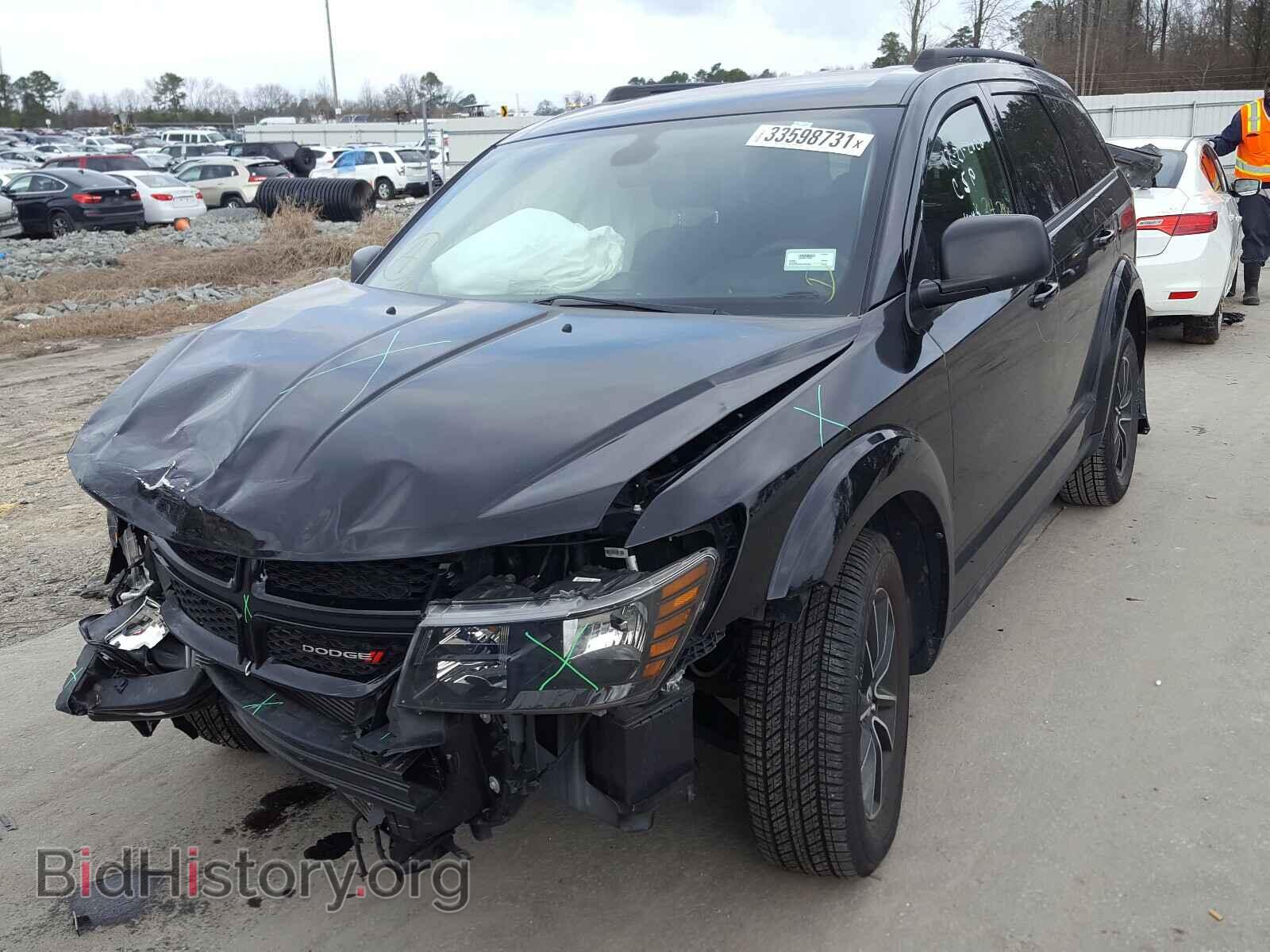 2018 DODGE JOURNEY - VIN: 3C4PDCAB3JT382629 - Фото 2