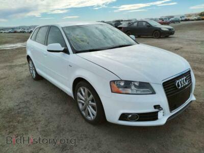 2011 Audi A3 A3 Premium, white — VIN WAUBJBFMXBA051365, Copart