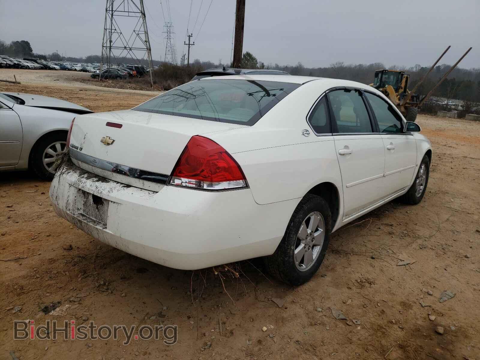 2007 CHEVROLET IMPALA - VIN: 2G1WT55N379334454 - Фото 4