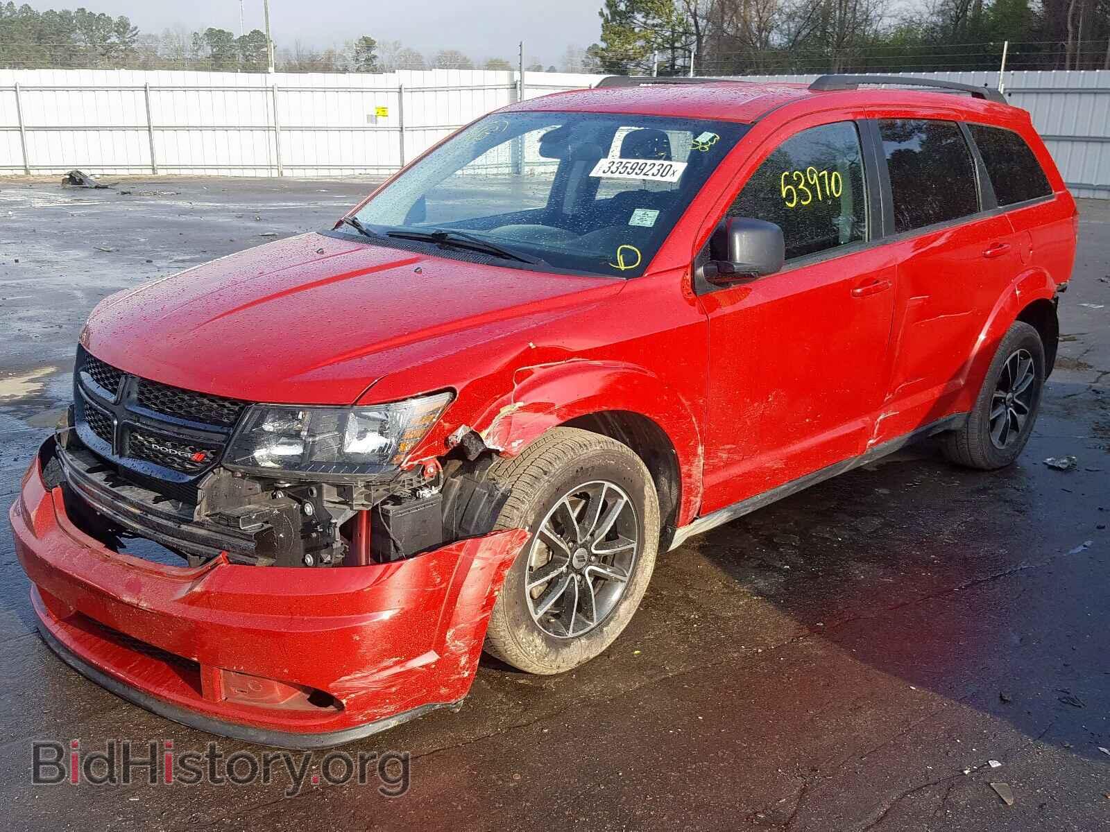 2018 DODGE JOURNEY - VIN: 3C4PDCAB2JT382010 - Фото 2