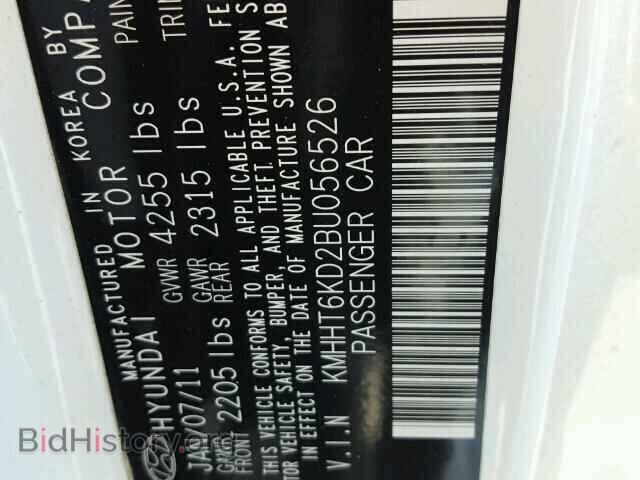 2011 HYUNDAI GENESIS - VIN: KMHHT6KD2BU056526 - Фото 10
