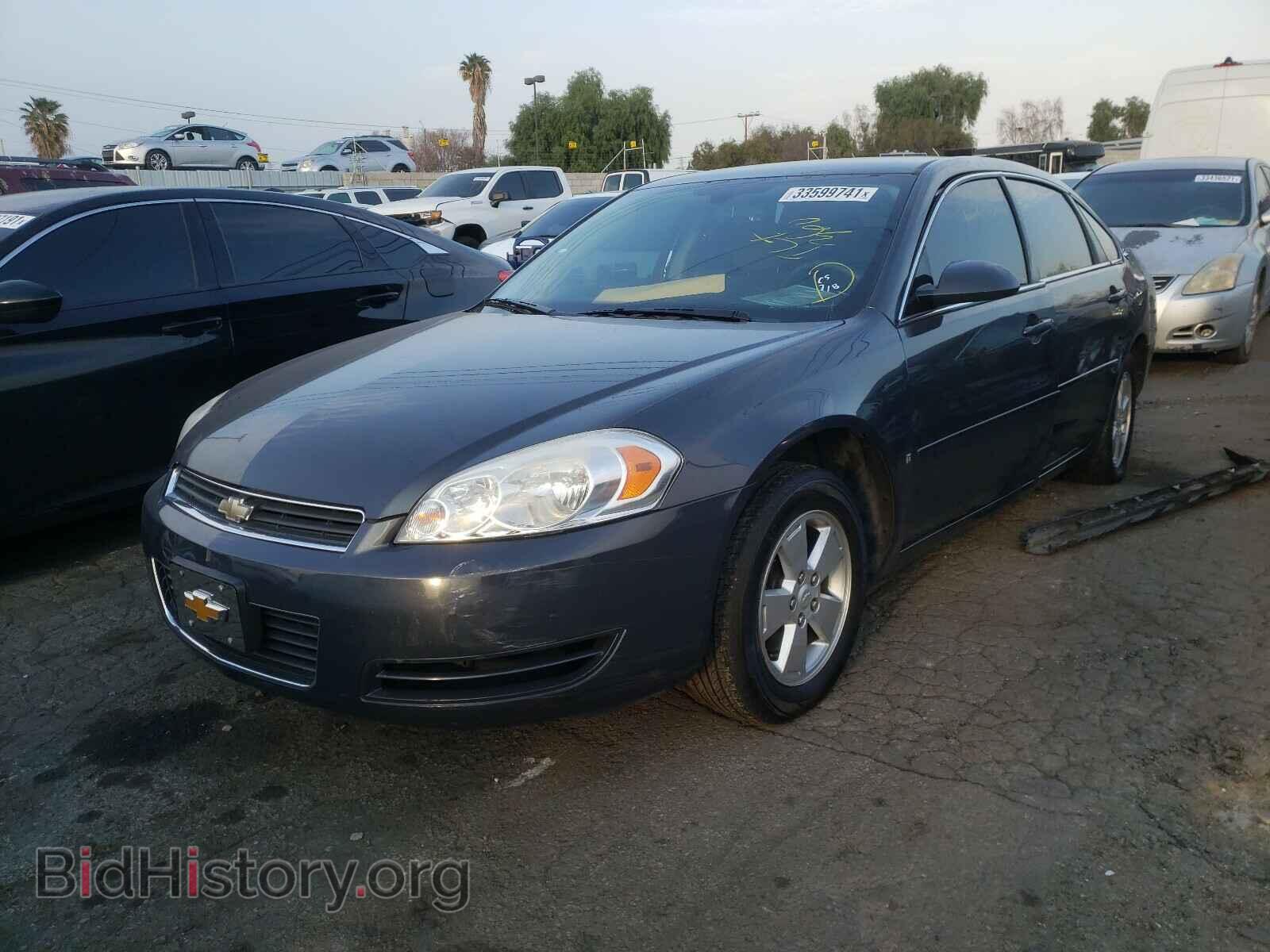 2008 CHEVROLET IMPALA - VIN: 2G1WT55N789252132 - Фото 2