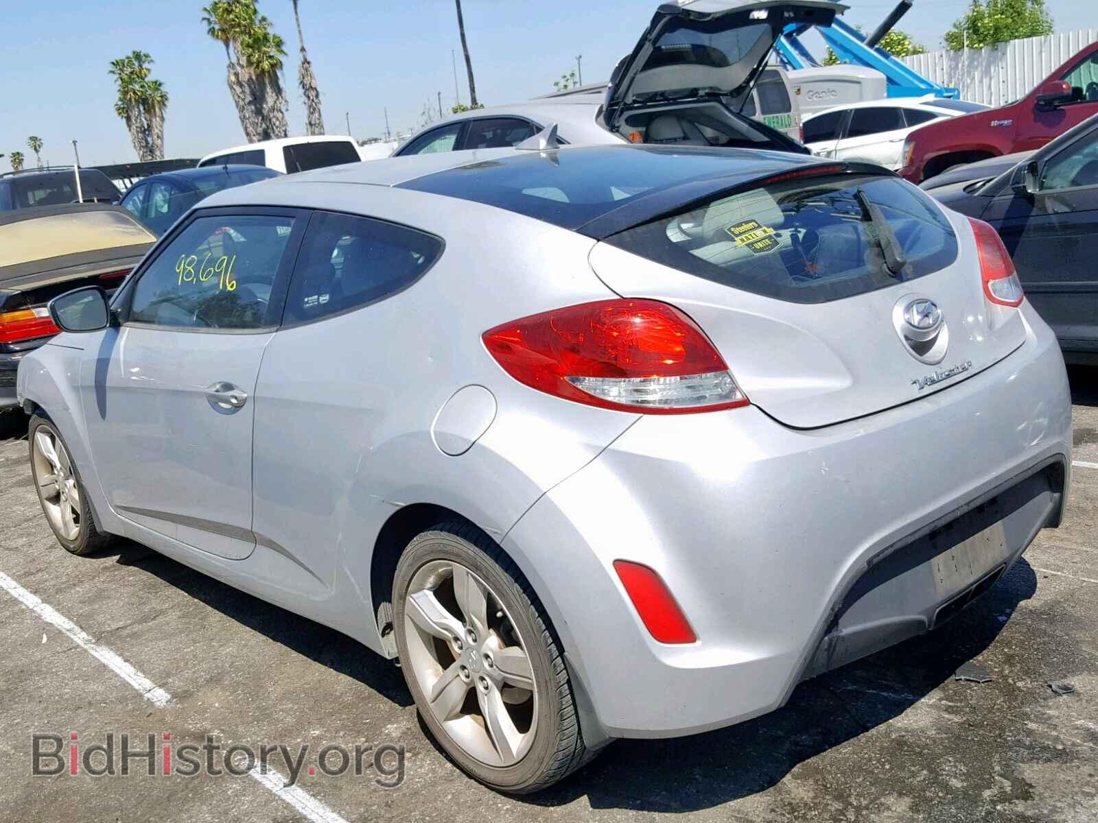 2012 HYUNDAI VELOSTER - VIN: KMHTC6AD3CU052353 - Фото 3