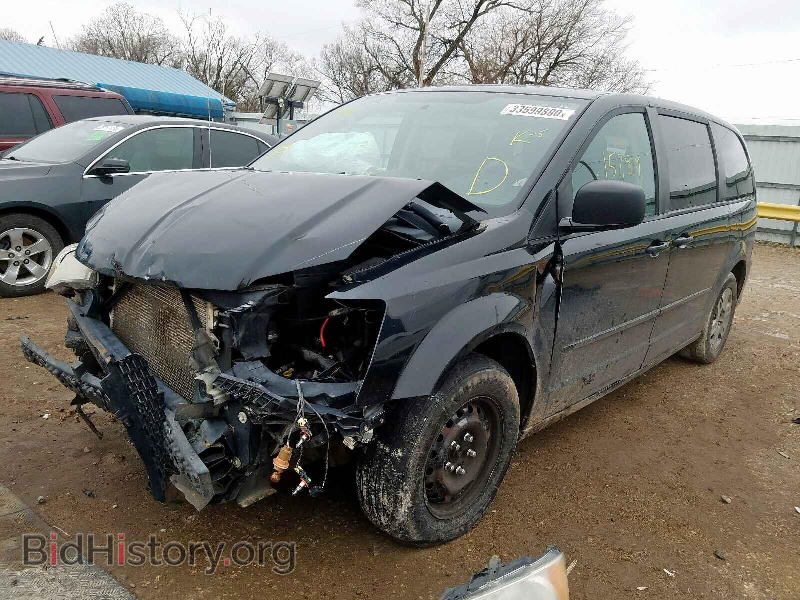 2011 DODGE CARAVAN - VIN: 2D4RN4DG3BR686621 - Фото 2