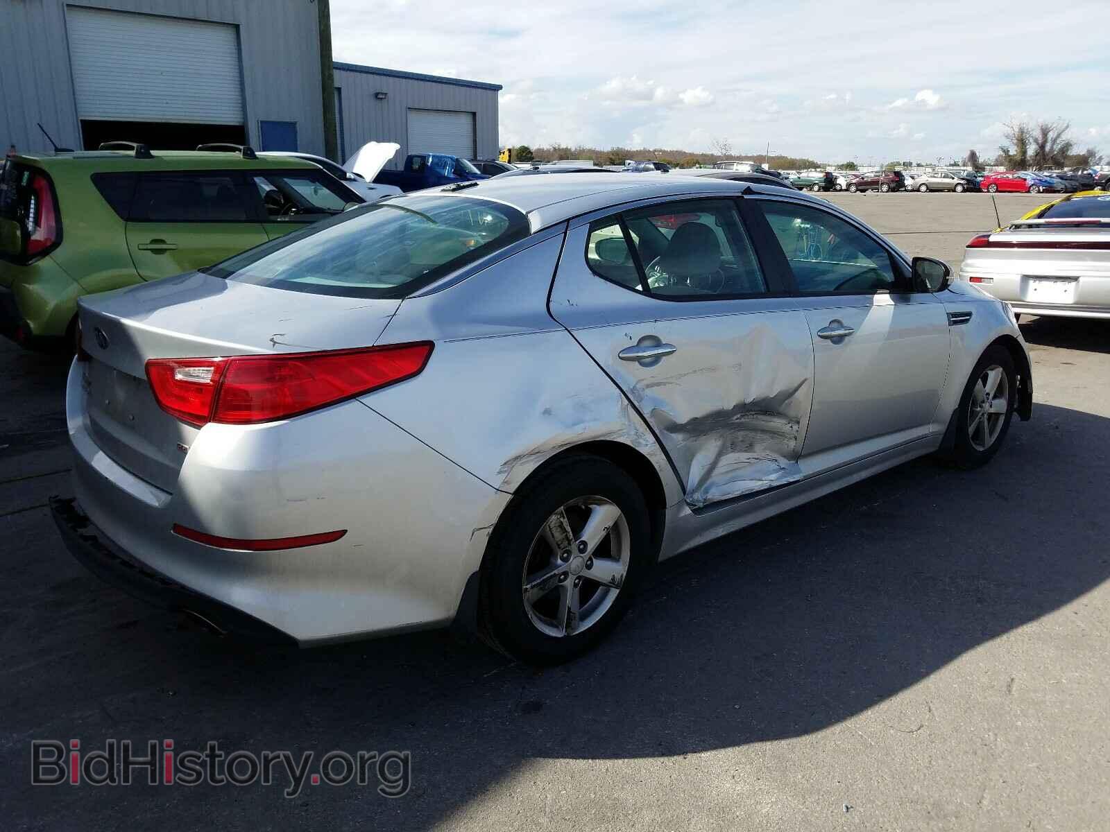 2015 KIA OPTIMA - VIN: 5XXGM4A75FG468044 - Photo 4