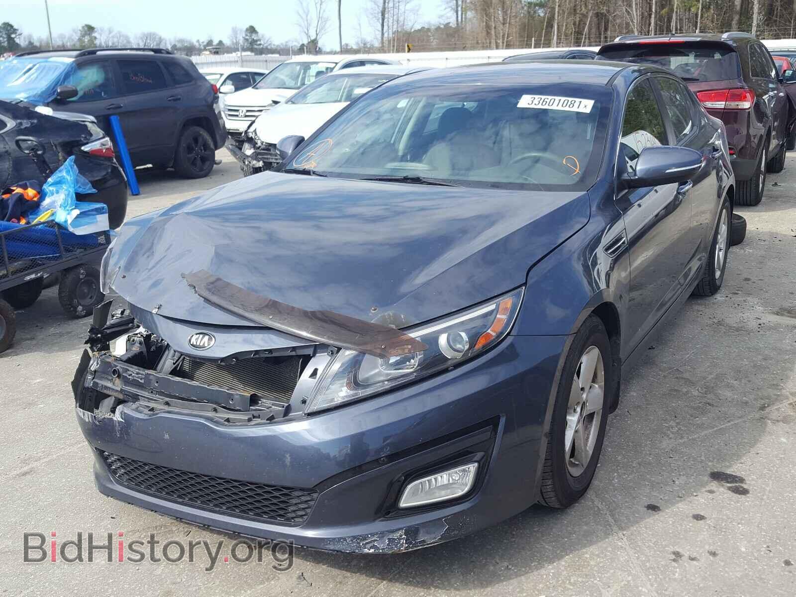 2015 KIA OPTIMA - VIN: KNAGM4A71F5607331 - Photo 2