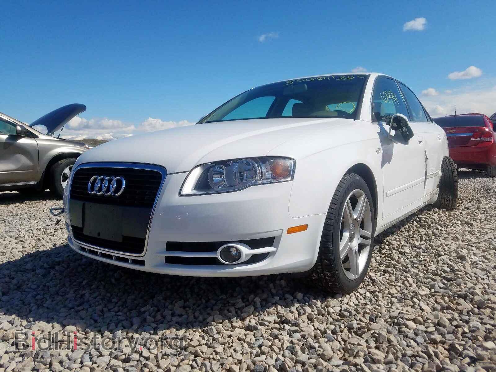 2007 AUDI A4 - VIN: WAUAF78E47A100079 - Фото 2