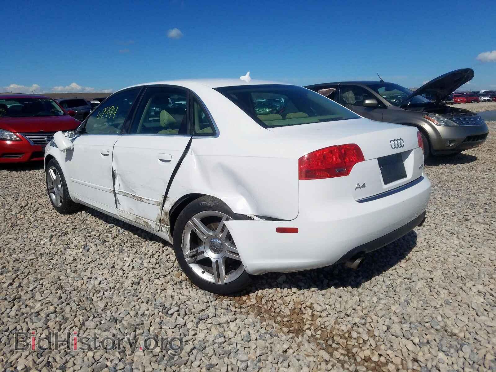 2007 AUDI A4 - VIN: WAUAF78E47A100079 - Фото 3