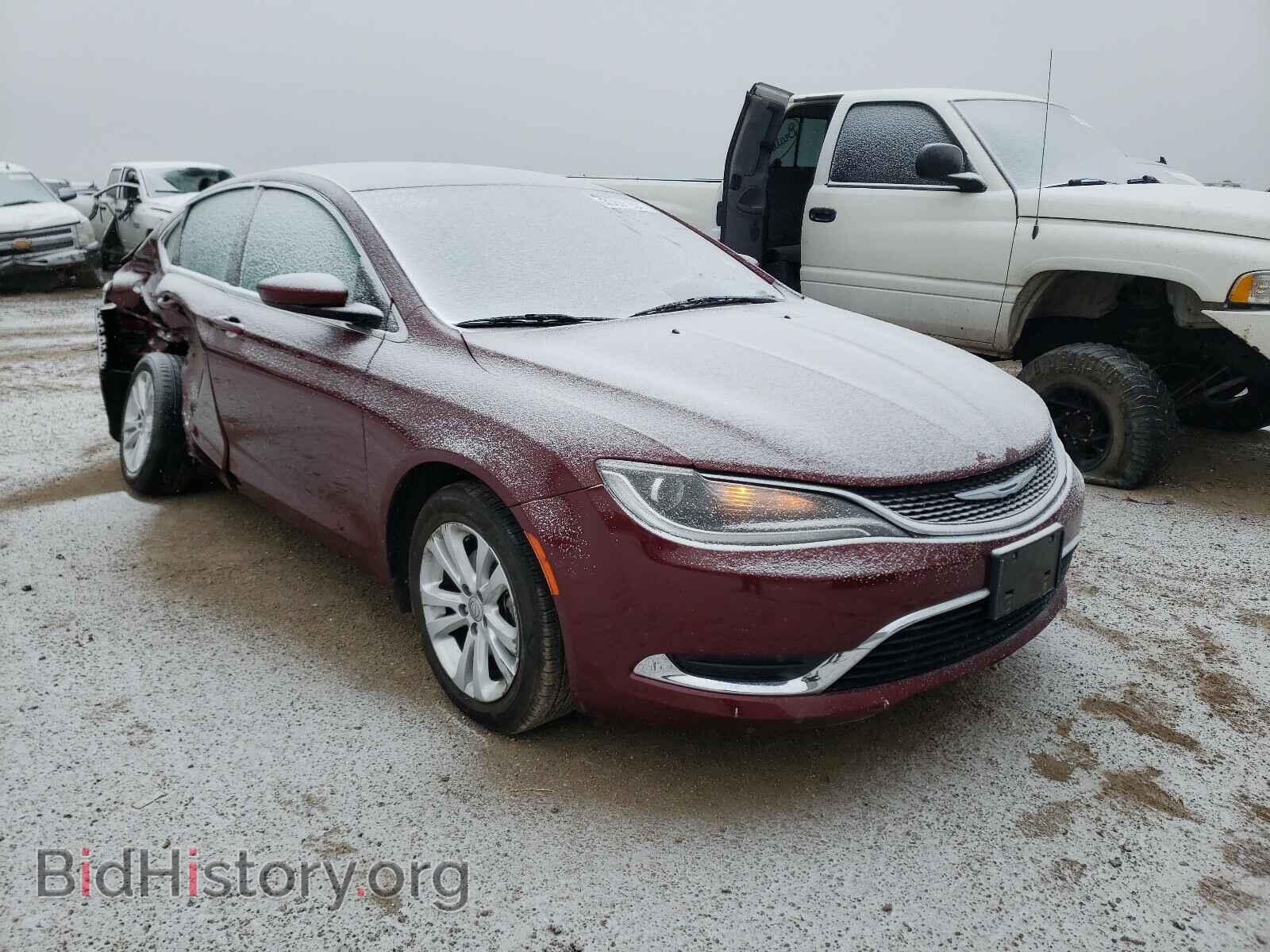 Фотография 1C3CCCAB8GN169111 - CHRYSLER 200 2016