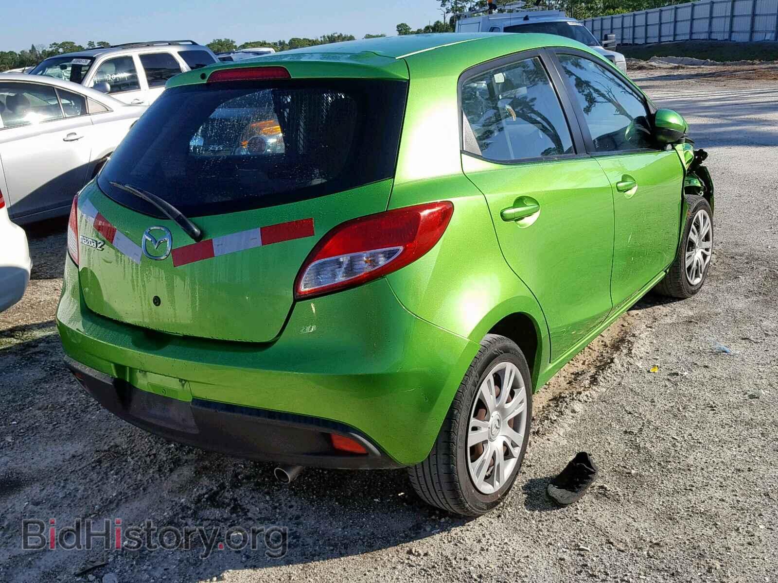 2012 MAZDA 2 - VIN: JM1DE1KY1C0151462 - Фото 4
