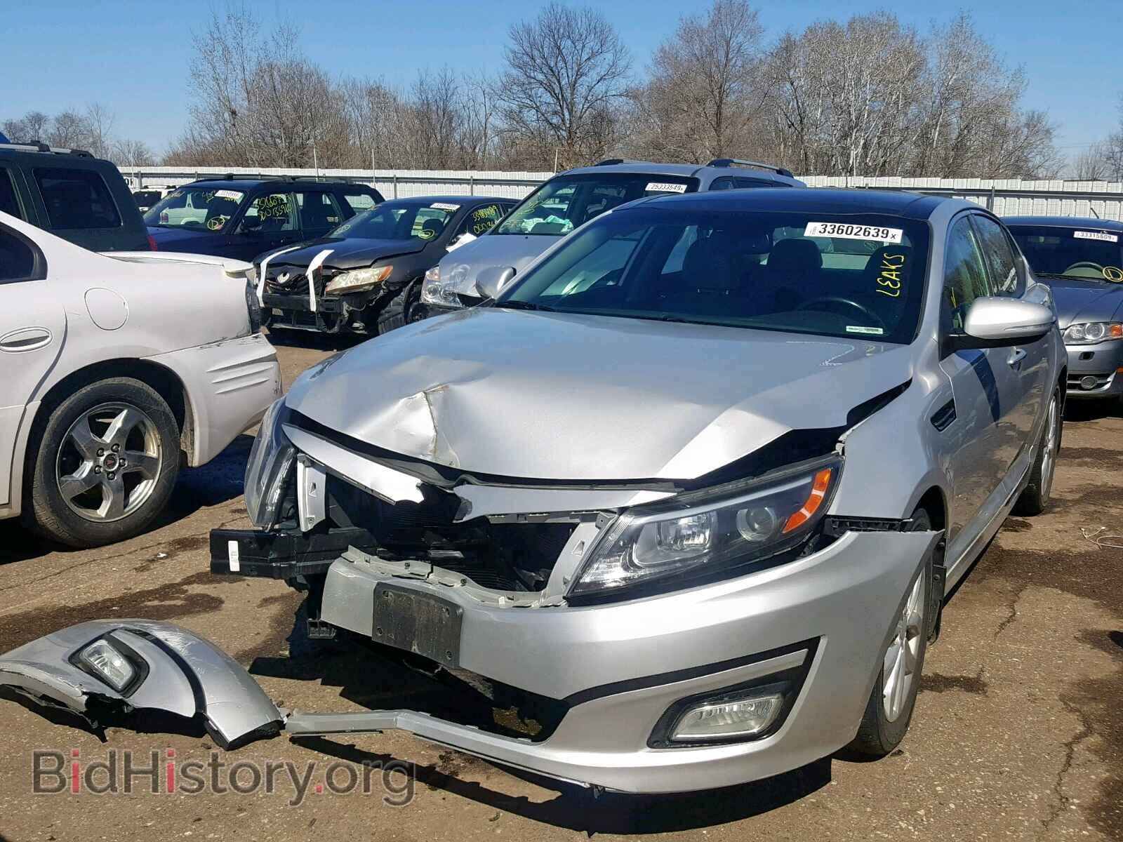 2014 KIA OPTIMA EX - VIN: 5XXGN4A76EG305608 - Фото 2
