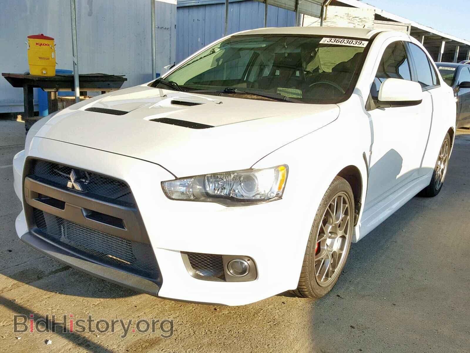 2013 MITSUBISHI EVO - VIN: JA32W5FV2DU013031 - Фото 2