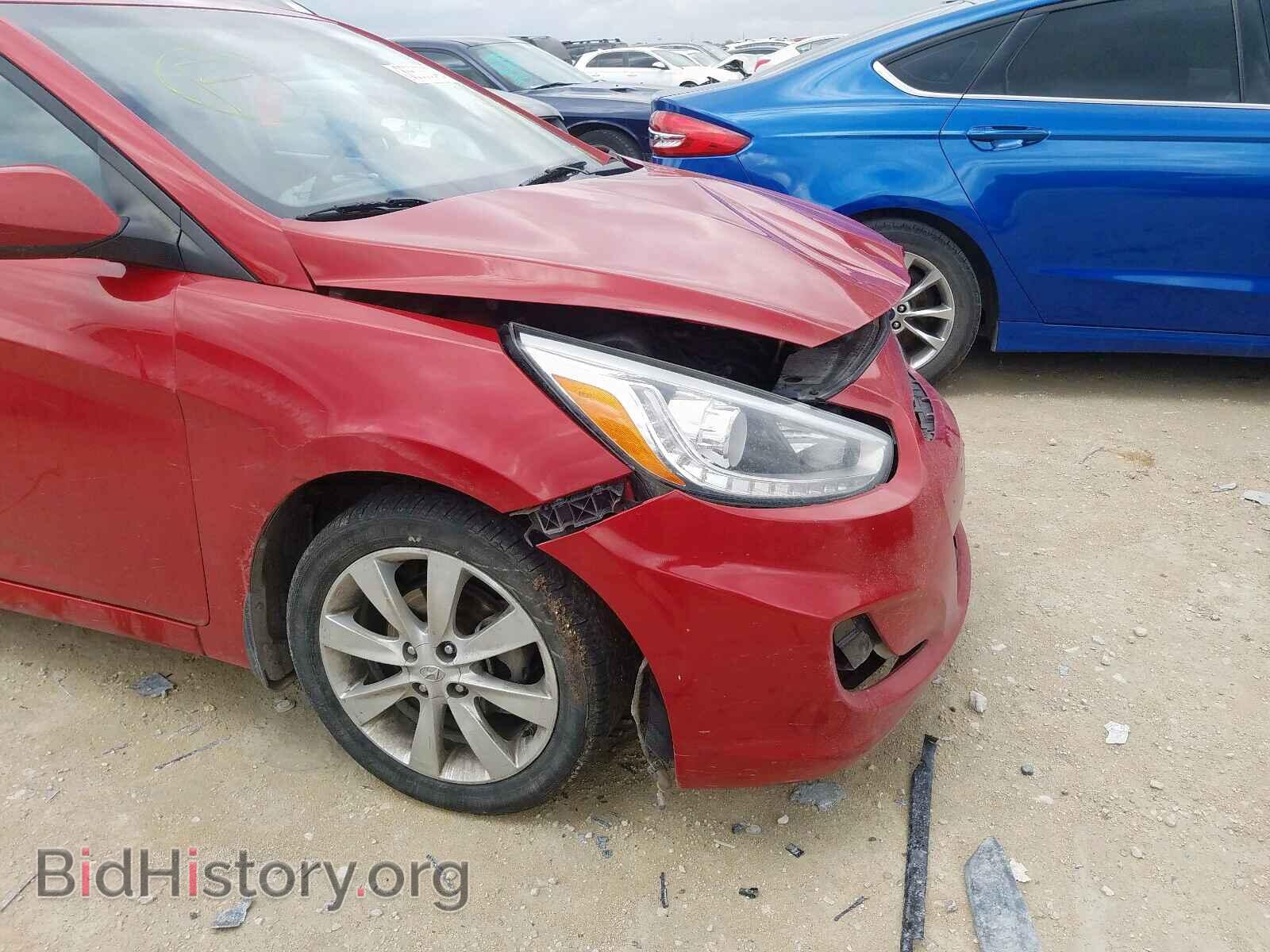 2014 HYUNDAI ACCENT - VIN: KMHCU4AE1EU622993 - Фото 9