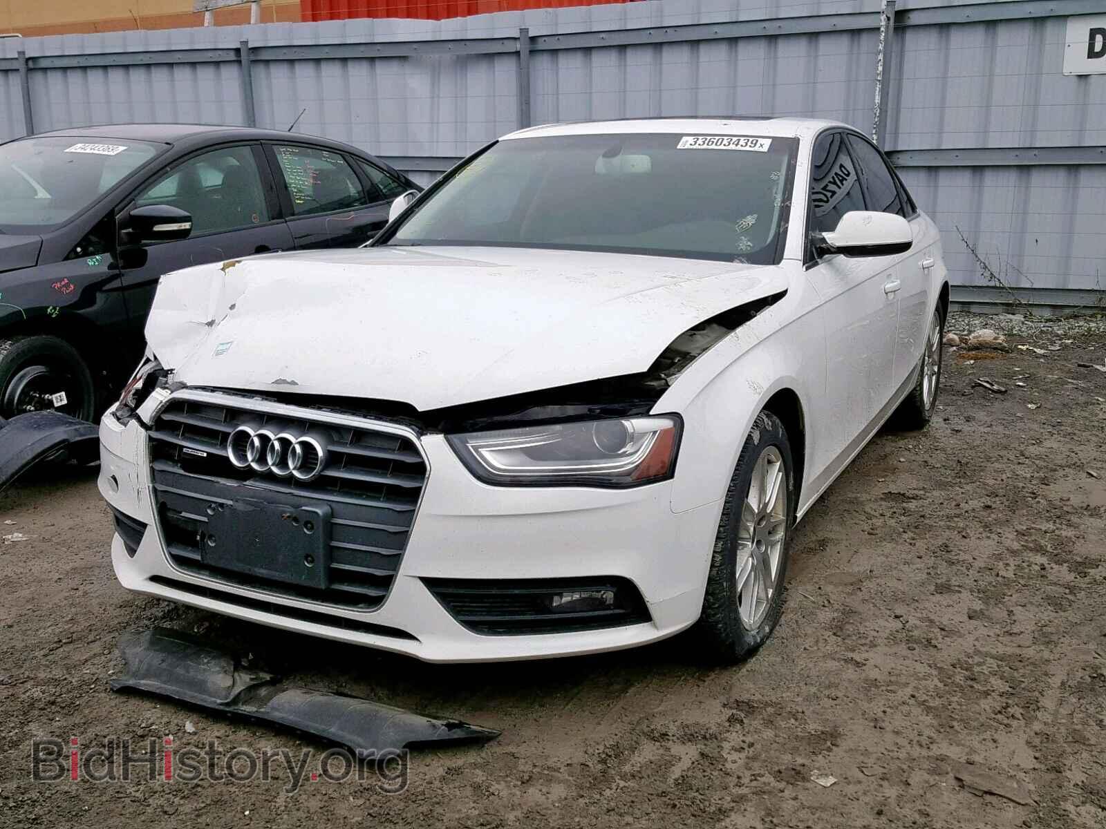 2013 AUDI A4 - VIN: WAUFFAFL7DN003838 - Фото 2