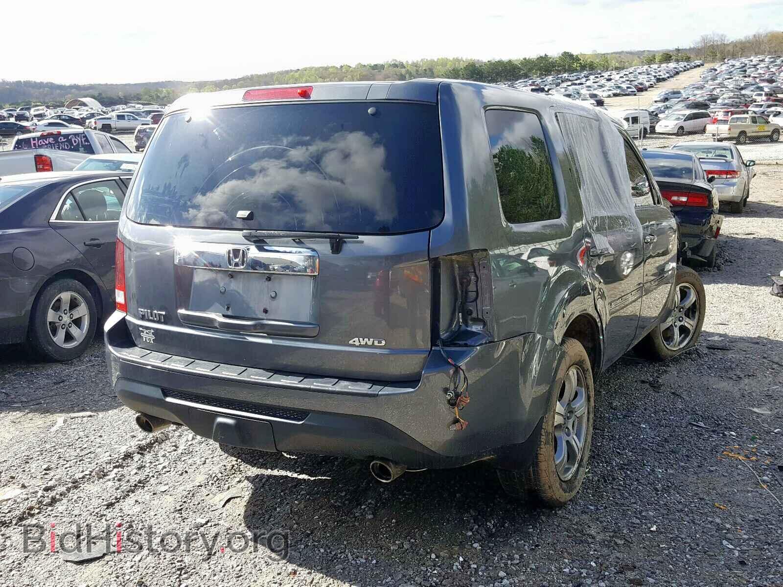 2012 HONDA PILOT EX - VIN: 5FNYF4H4XCB044965 - Фото 4