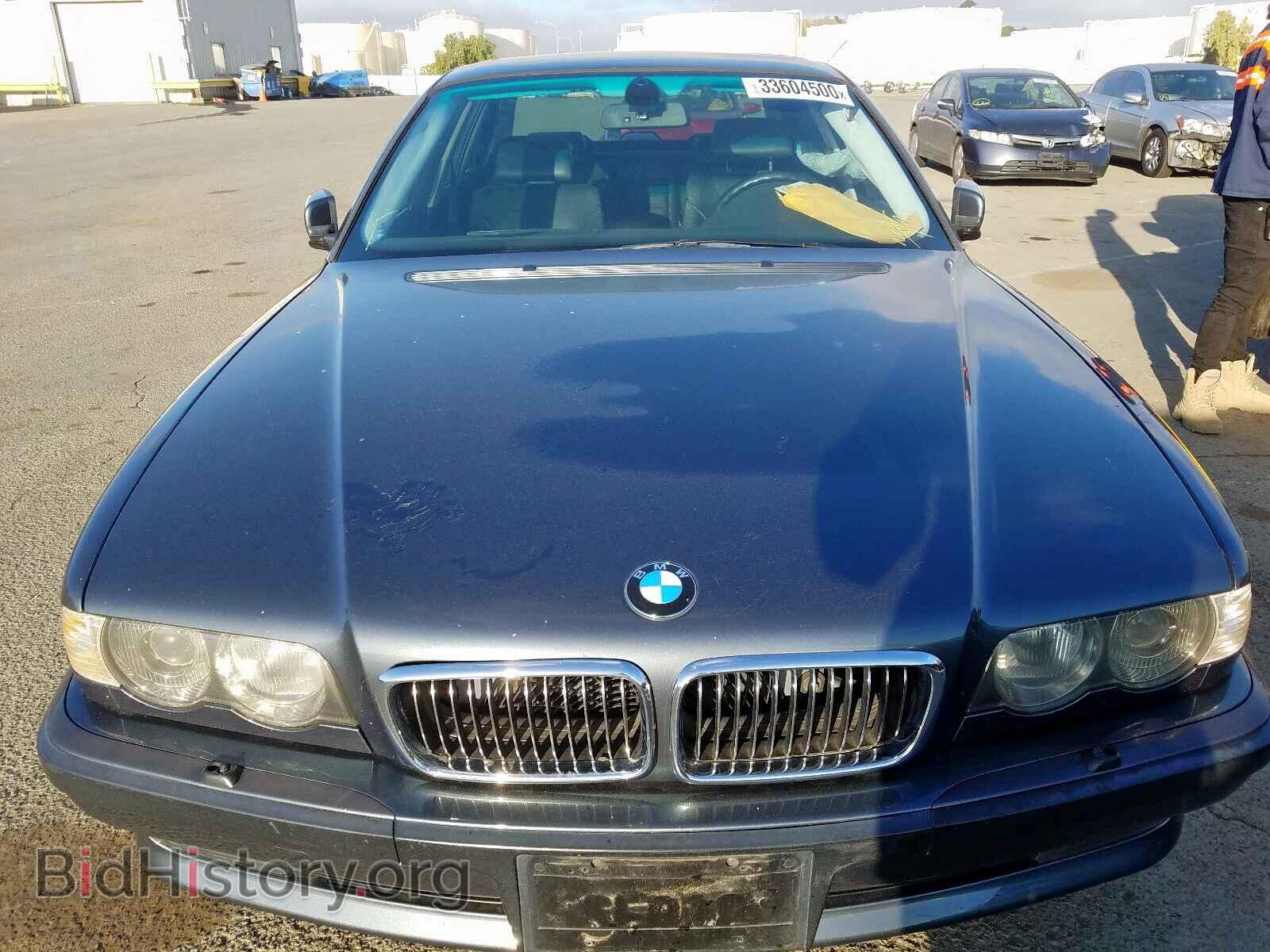 2001 BMW 7 SERIES - VIN: WBAGH83471DP30743 - Фото 9