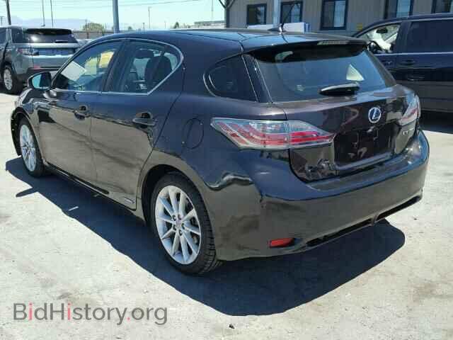 2012 LEXUS CT 200 - VIN: JTHKD5BH3C2076333 - Фото 3