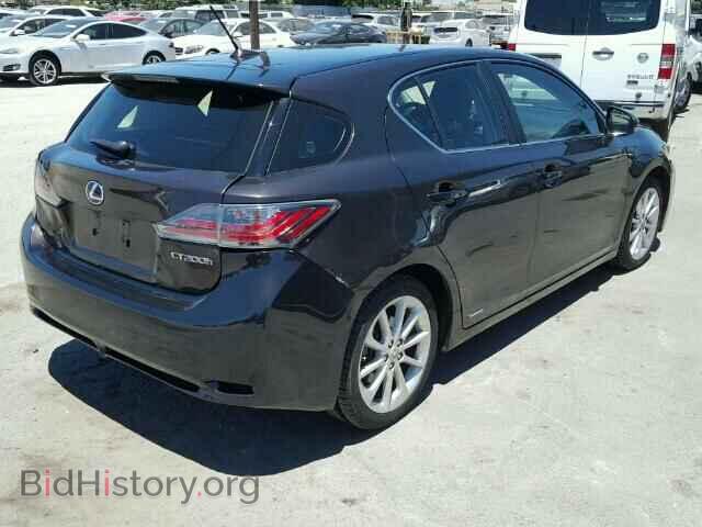 2012 LEXUS CT 200 - VIN: JTHKD5BH3C2076333 - Фото 4