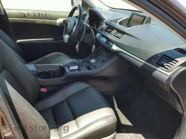 2012 LEXUS CT 200 - VIN: JTHKD5BH3C2076333 - Фото 5