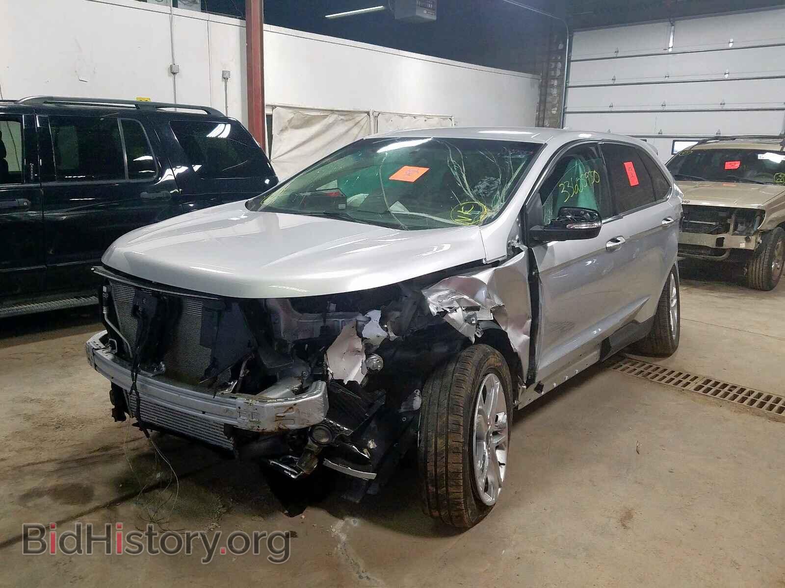 2018 FORD EDGE - VIN: 2FMPK4K90JBB44672 - Фото 2