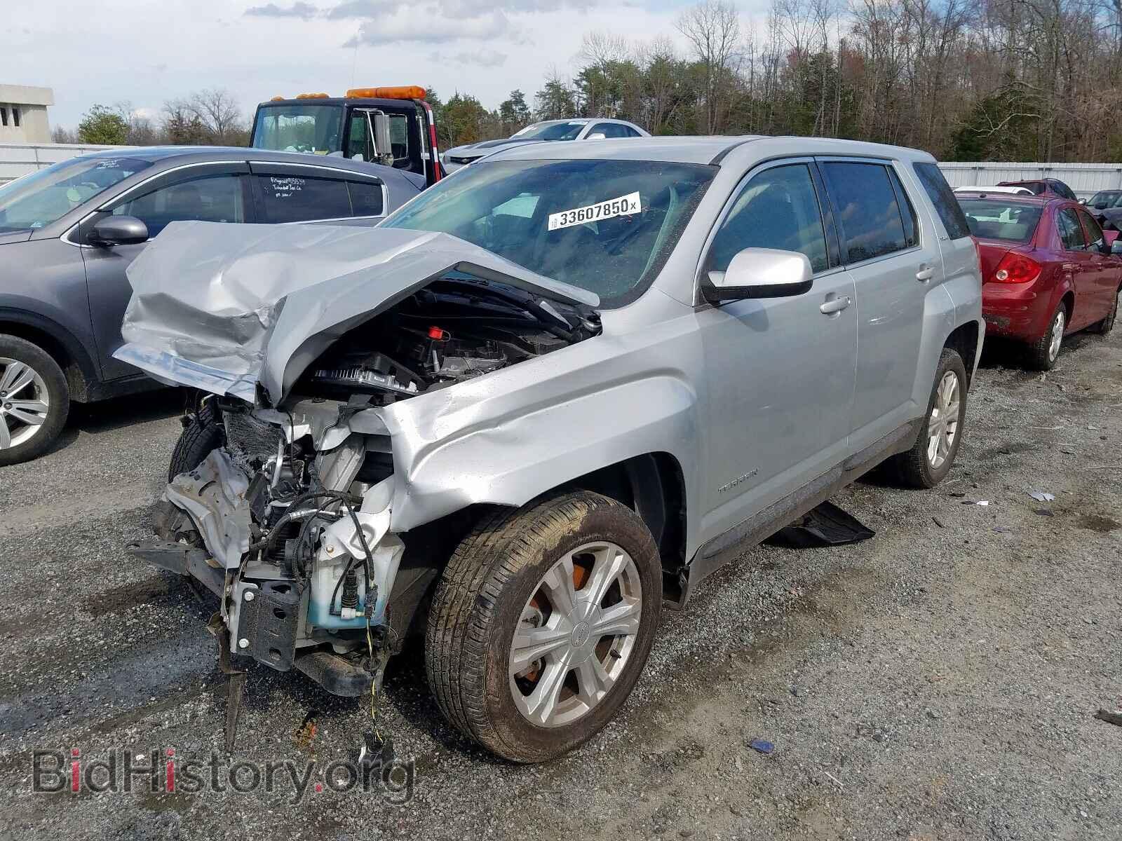 2017 GMC TERRAIN - VIN: 2GKALMEK5H6352947 - Фото 2