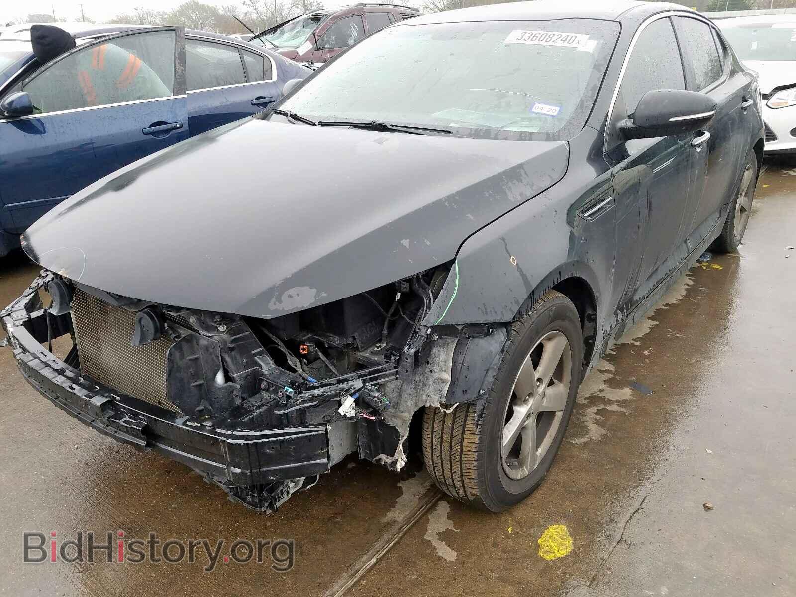2014 KIA OPTIMA - VIN: 5XXGM4A74EG333975 - Фото 2