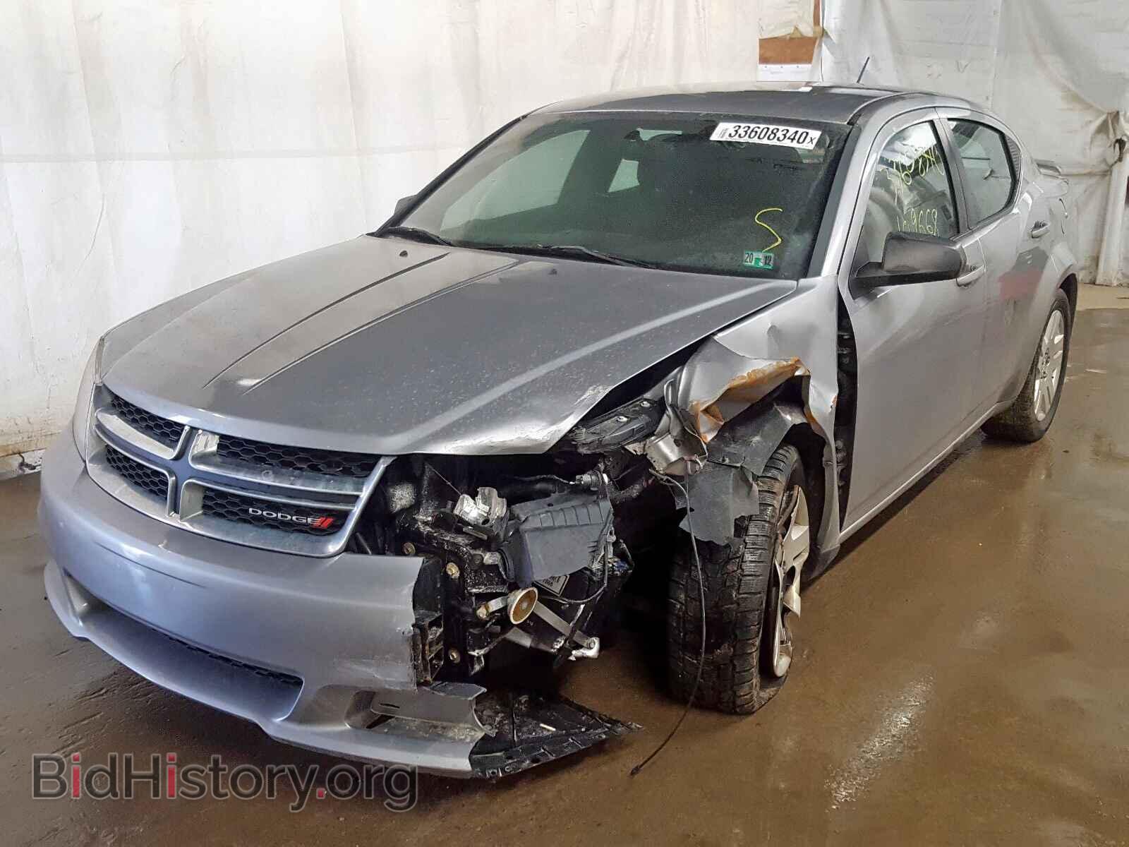2013 DODGE AVENGER - VIN: 1C3CDZAB3DN752472 - Фото 2