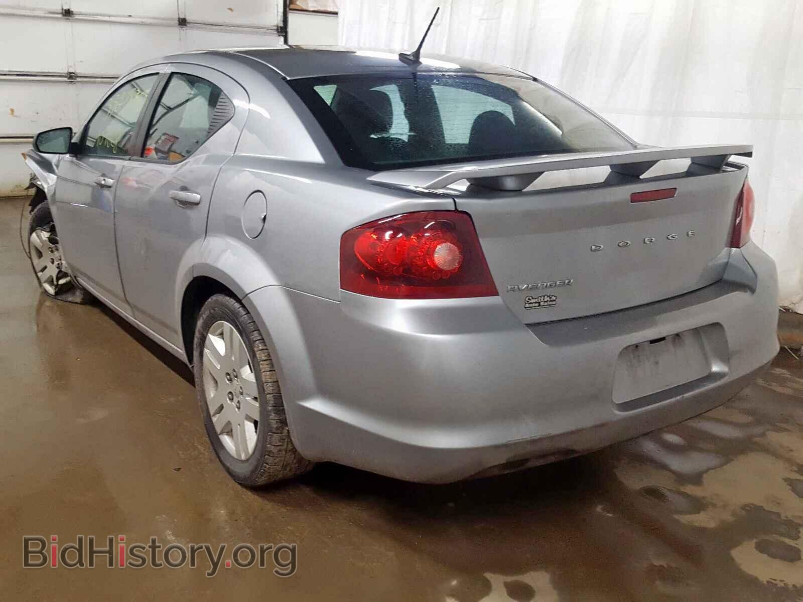 2013 DODGE AVENGER - VIN: 1C3CDZAB3DN752472 - Фото 3