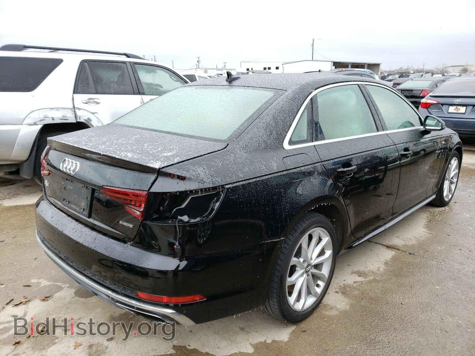 2019 AUDI A4 - VIN: WAUDNAF42KA100713 - Фото 4
