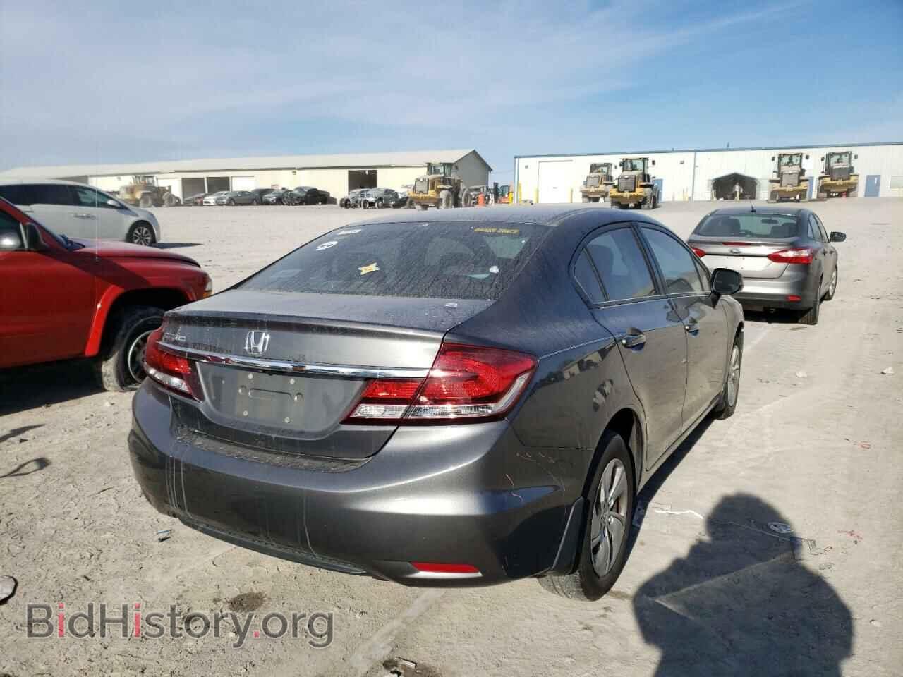 2013 HONDA CIVIC - VIN: 2HGFB2F57DH567540 - Фото 4