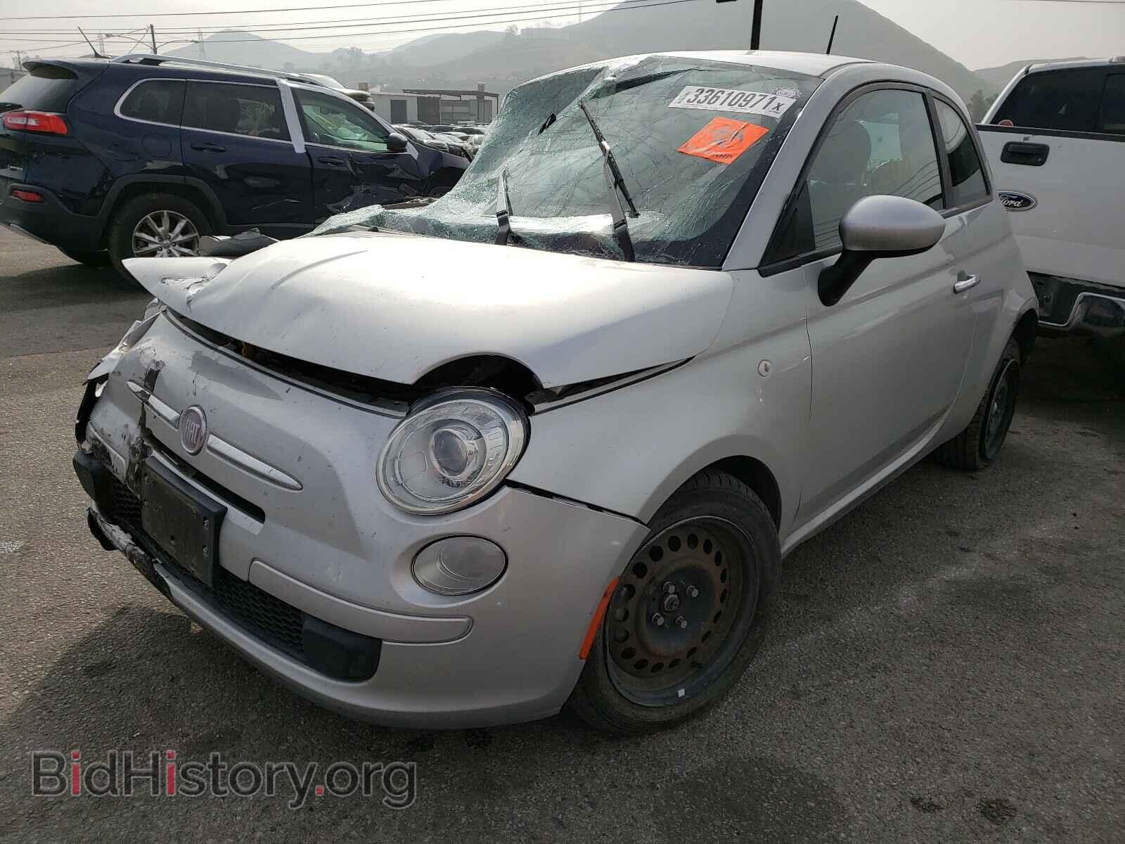 2012 FIAT 500 - VIN: 3C3CFFAR2CT330441 - Фото 2