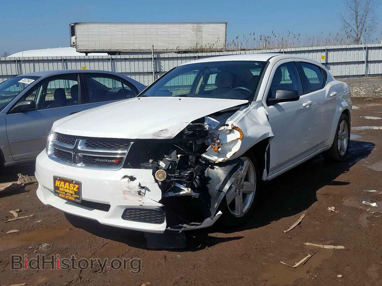 2013 DODGE AVENGER - VIN: 1C3CDZABXDN536330 - Фото 2