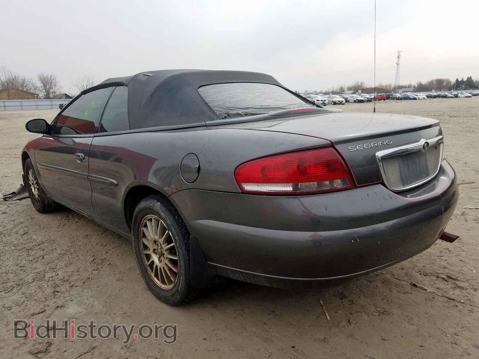 2005 CHRYSLER SEBRING - VIN: 1C3EL45R45N571663 - Photo 3