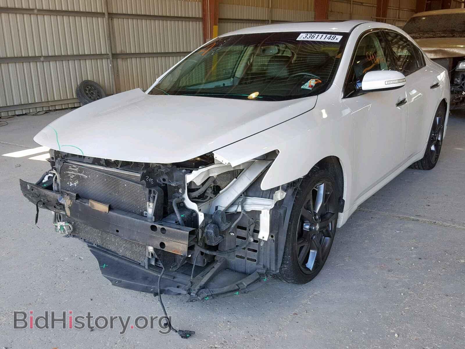 2014 NISSAN MAXIMA S - VIN: 1N4AA5AP0EC431413 - Фото 2