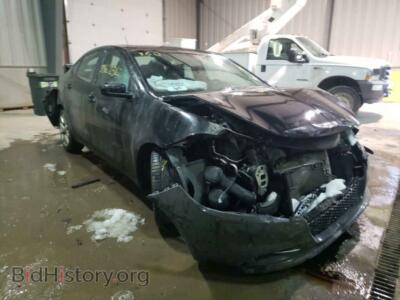 2013 Dodge DART, черный — VIN 1C3CDFBA7DD345913, Copart