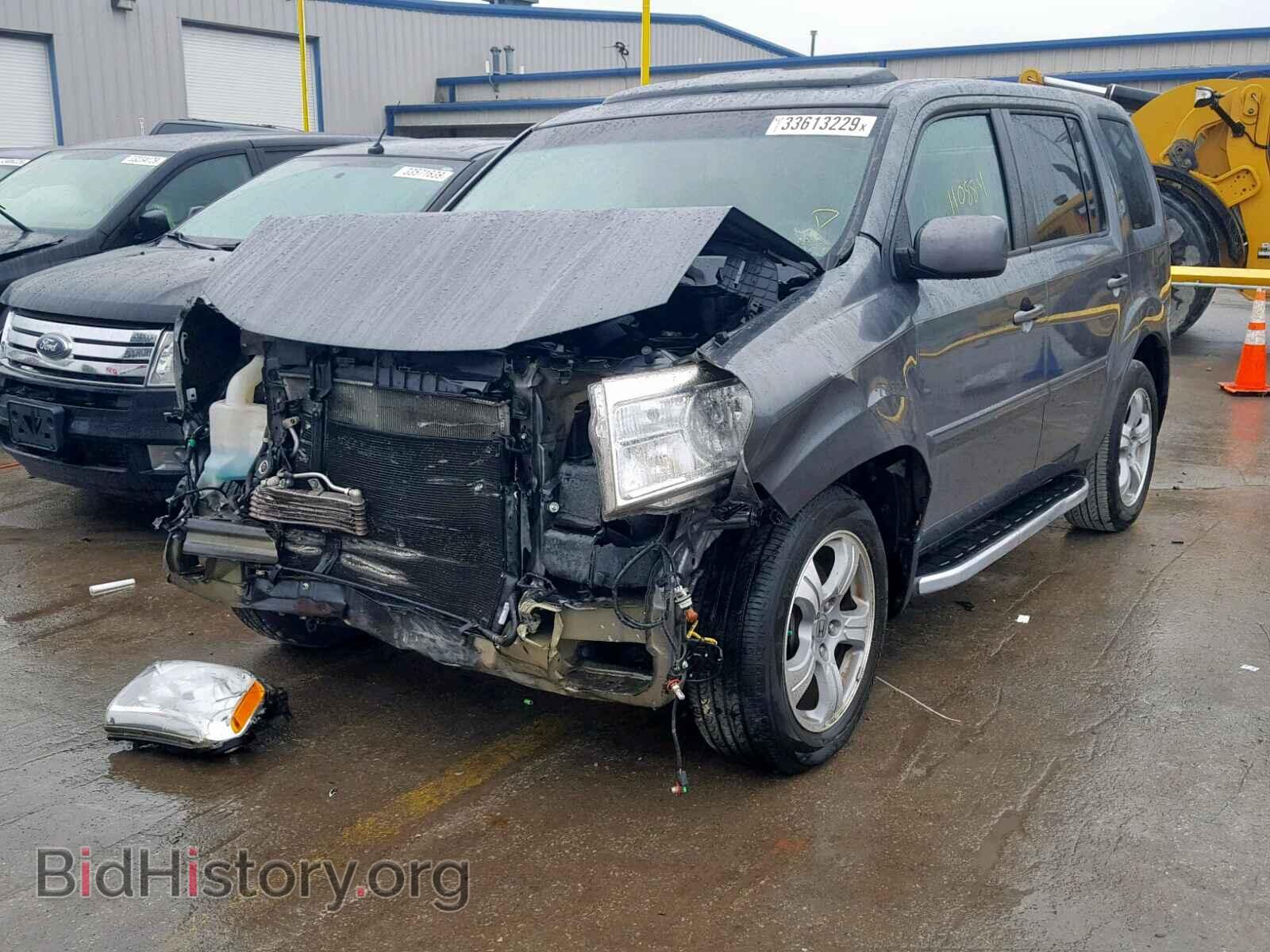 2012 HONDA PILOT EXL - VIN: 5FNYF4H55CB063481 - Фото 2