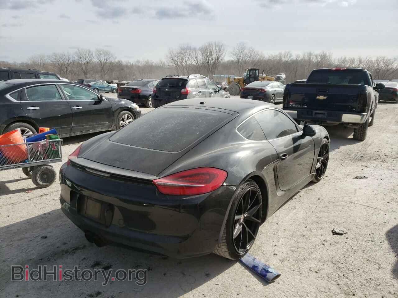 2014 PORSCHE CAYMAN - VIN: WP0AA2A8XEK172341 - Фото 4