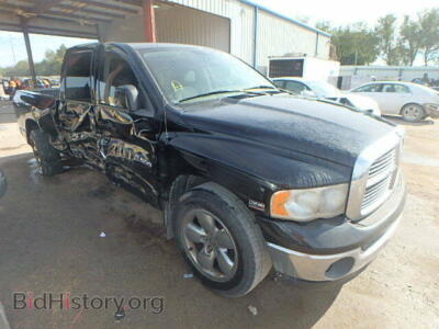 2005 Dodge RAM 1500 RAM 1500 Q, black — VIN 1D7HA18D75S281843, Copart