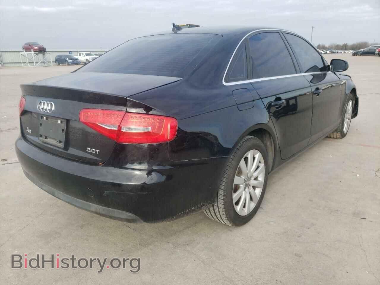 2013 AUDI A4 - VIN: WAUAFAFL7DN040088 - Фото 4
