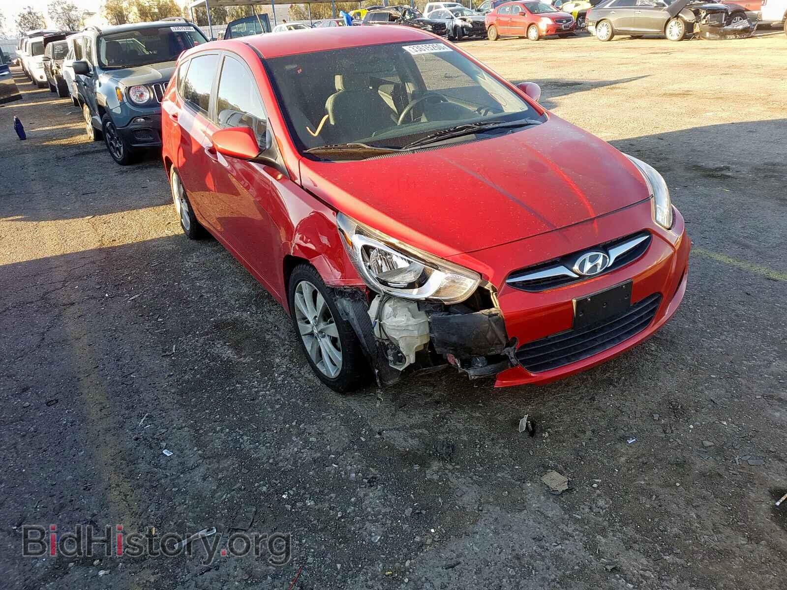 Photo KMHCU5AEXCU006132 - HYUNDAI ACCENT 2012