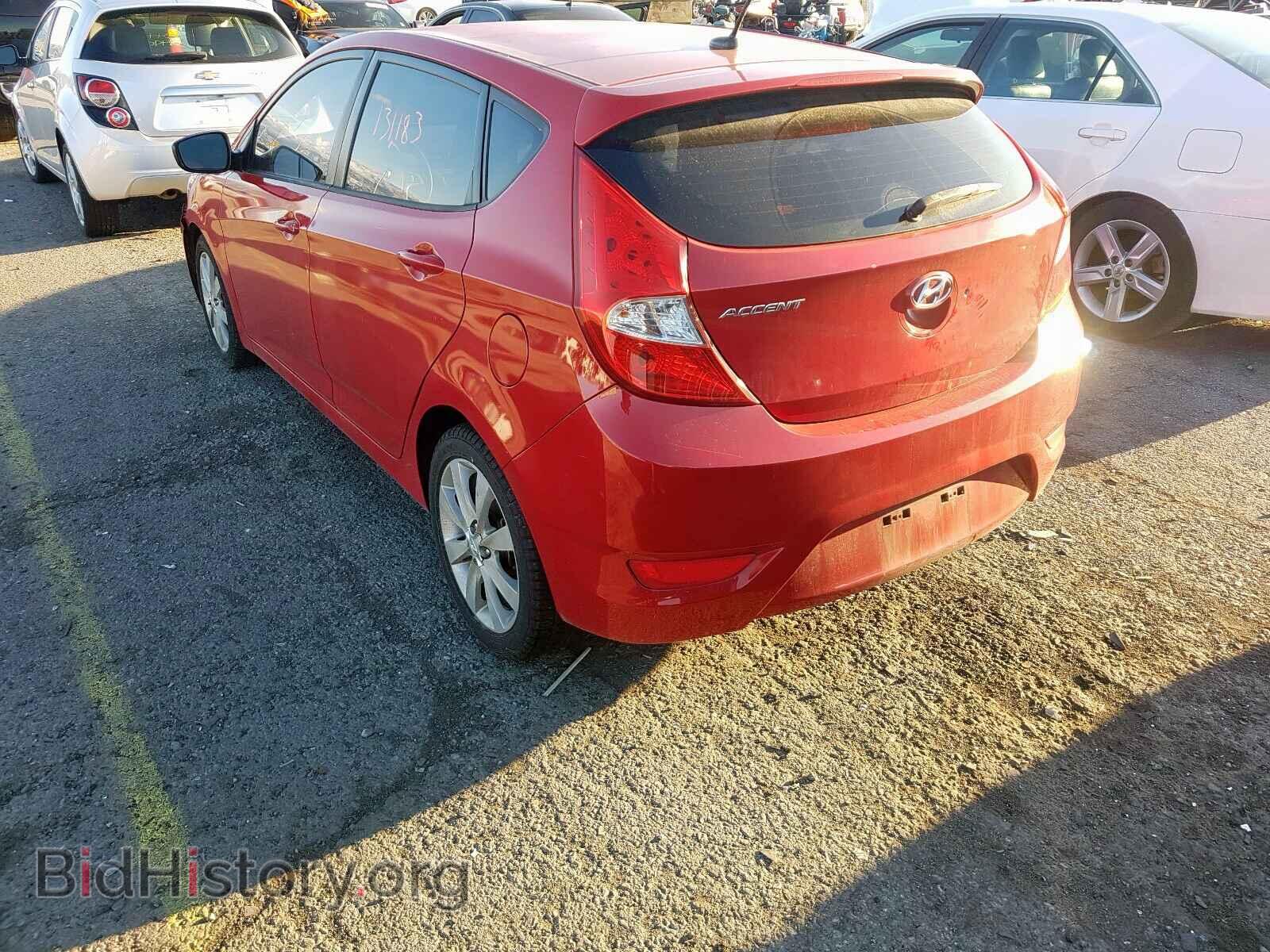 2012 HYUNDAI ACCENT - VIN: KMHCU5AEXCU006132 - Фото 3